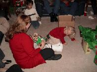 At A Christmas Party....