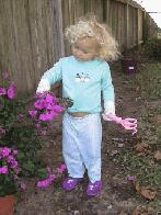 Helping In The Garden....