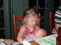 Baby Alec And His Sister Ashley...